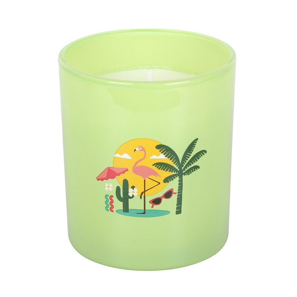 White - Something Different - Palm Springs Pink Grapefruit Scented Candle - 3