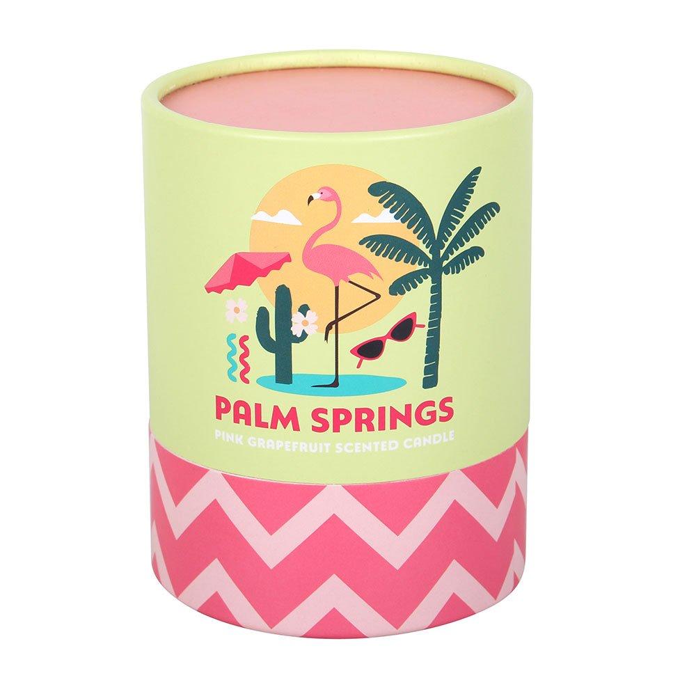 White - Something Different - Palm Springs Pink Grapefruit Scented Candle - 4
