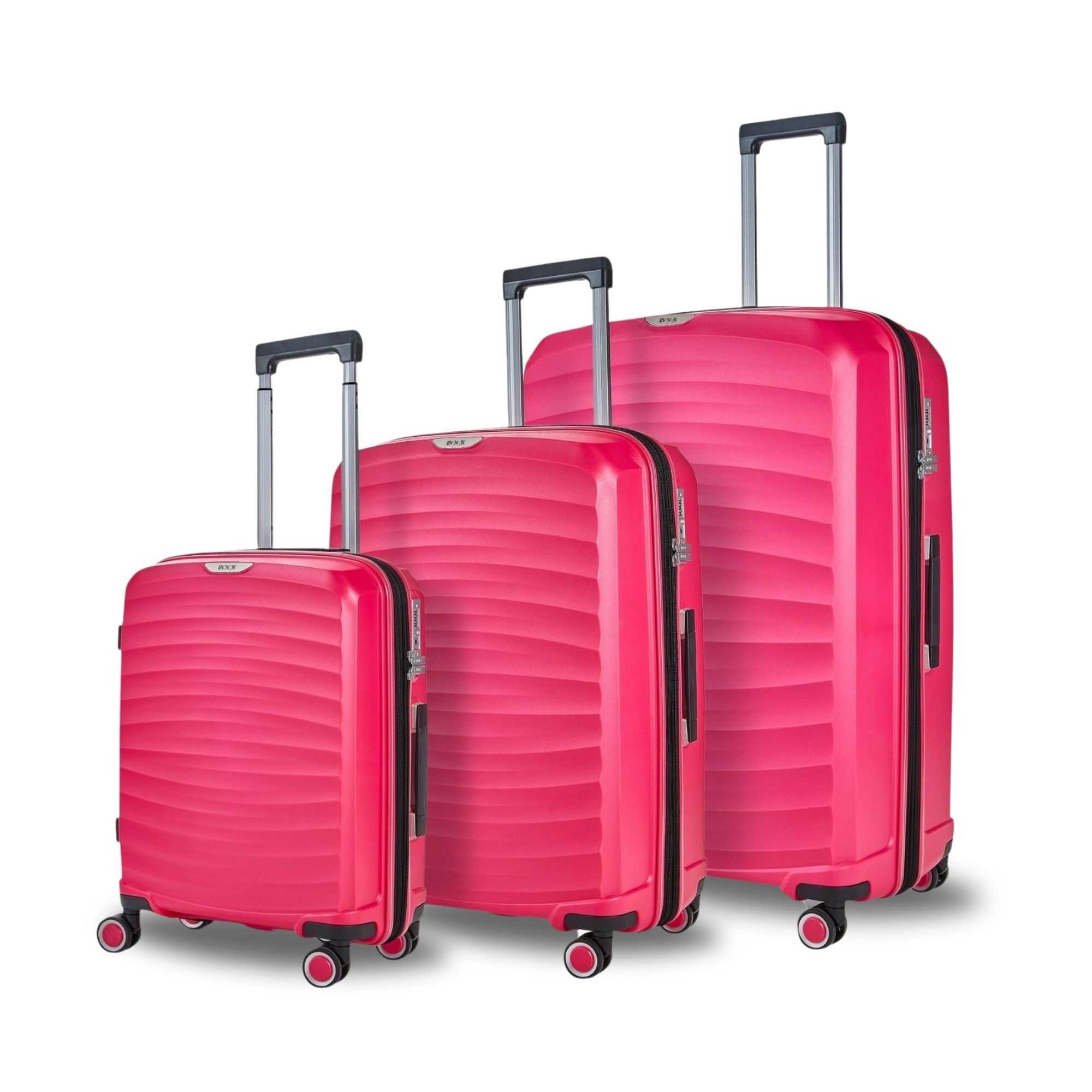 Pink - Rock - Sunwave Suitcase Pink - 1