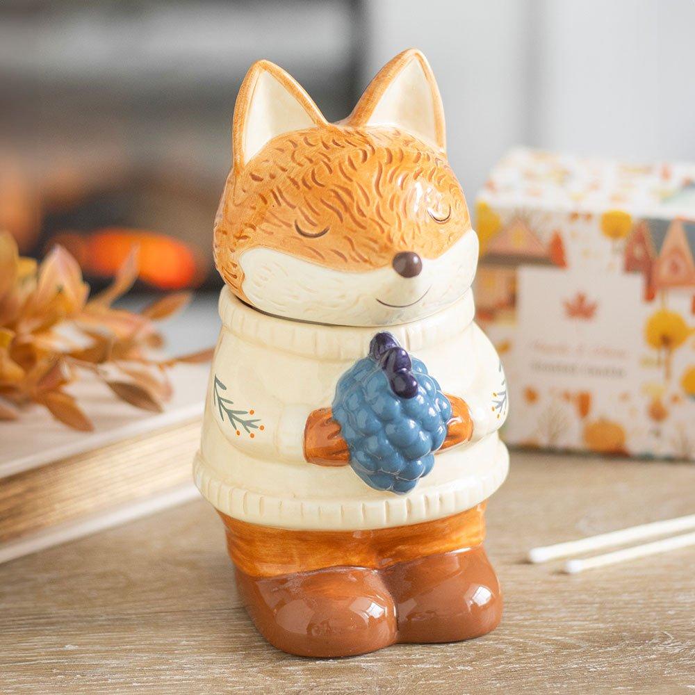 Orange - Something Different - Flynn Fox Oil Burner and Wax Warmer - 1