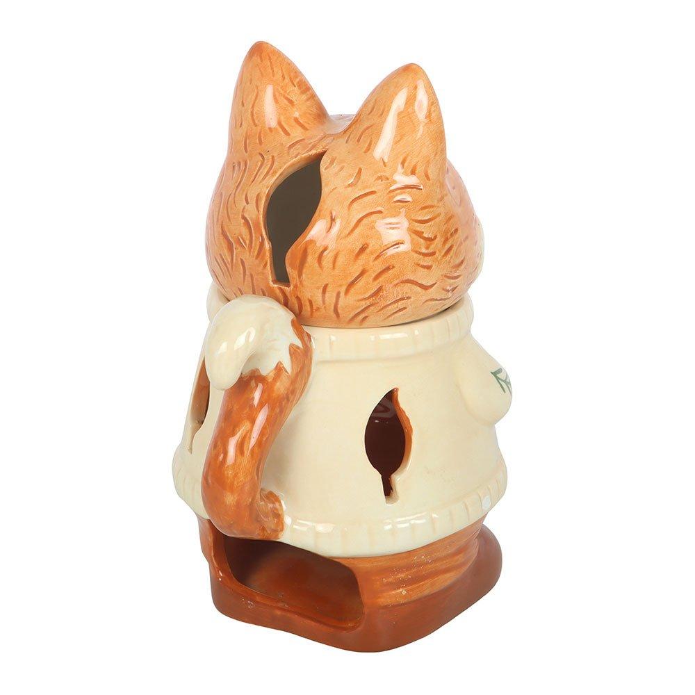 Orange - Something Different - Flynn Fox Oil Burner and Wax Warmer - 4