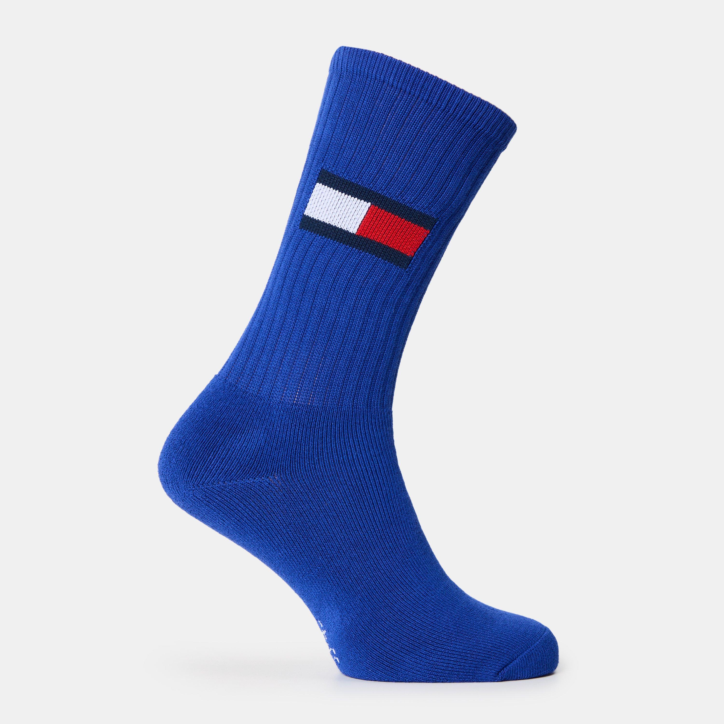 Plavo/Bijelo - Tommy Hilfiger - Unisex Adult Crew Socks - 2