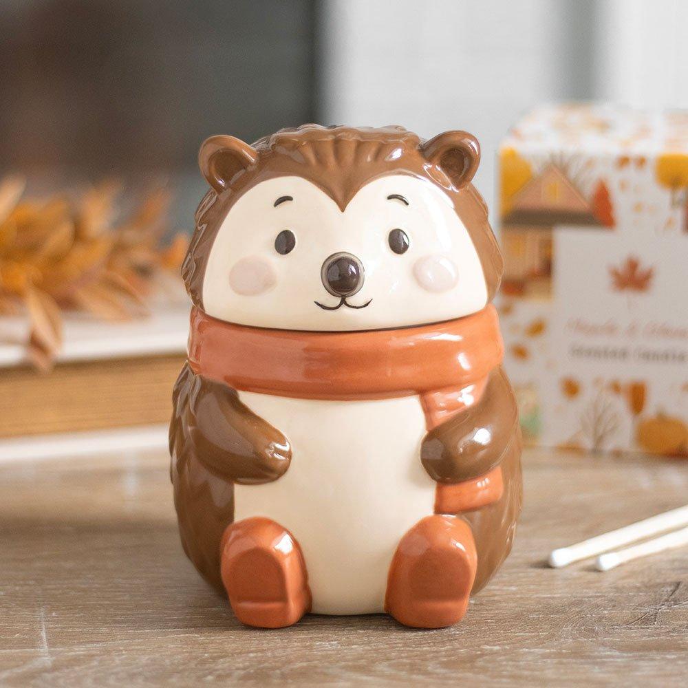 Brown - Something Different - Hazel Hedgehog Oil Burner - 1