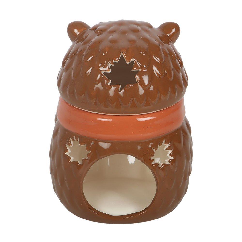 Brown - Something Different - Hazel Hedgehog Oil Burner - 5