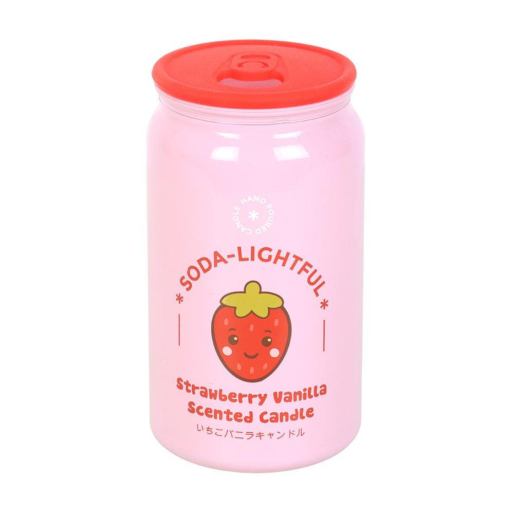 Pink - Something Different - Strawberry Vanilla Soda Can Candle - 2