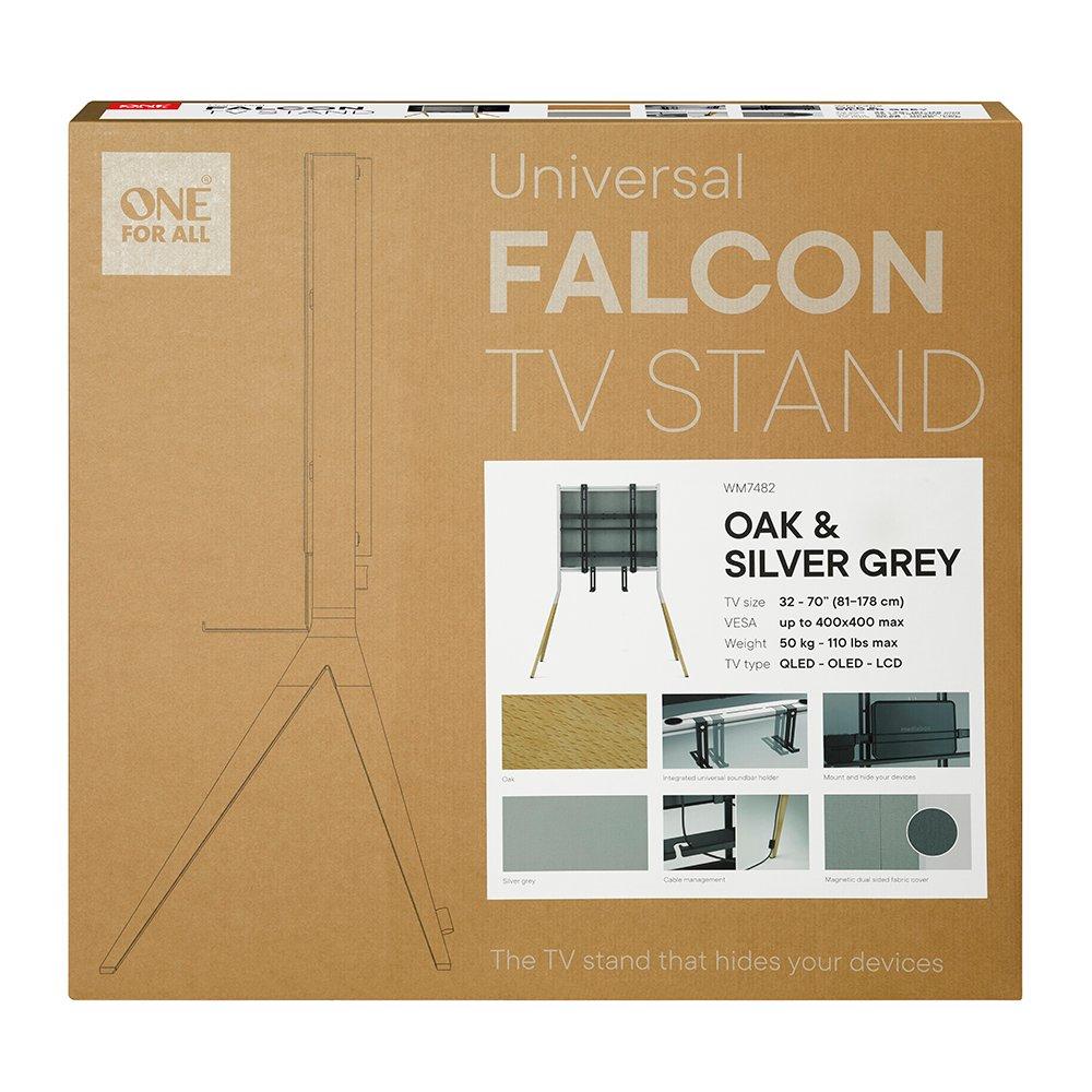 Multi - One For All - One For All Falcon TV Stand - Light Wood - 5