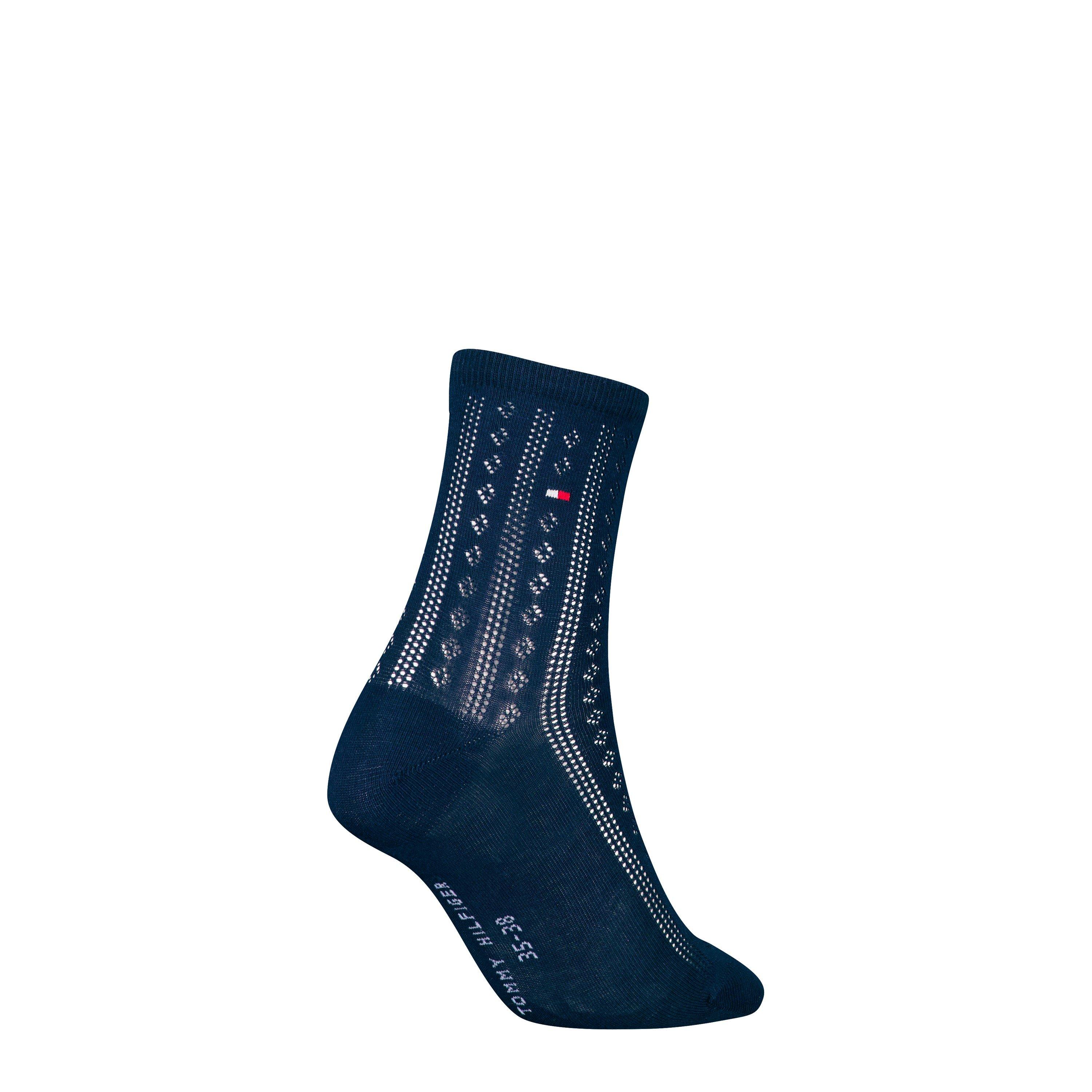 Marineblauw - Tommy Hilfiger - Women's Quarter Socks - 2