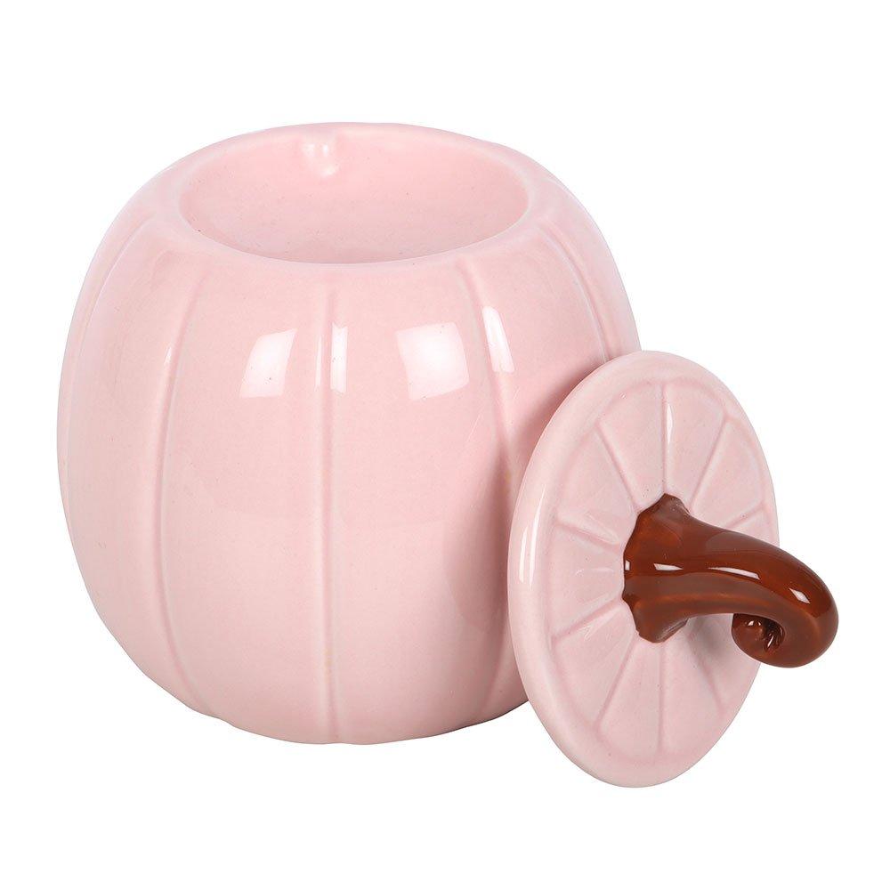 Pink - Something Different - Pink Curly Pumpkin Oil Burner - 4