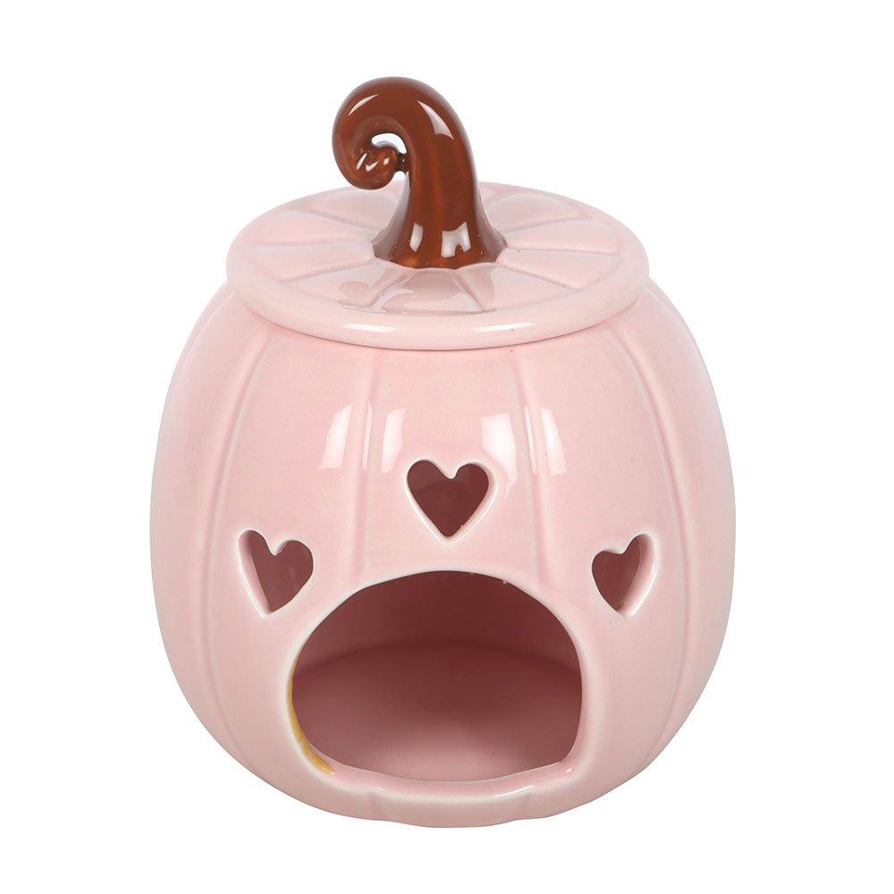 Pink - Something Different - Pink Curly Pumpkin Oil Burner - 5