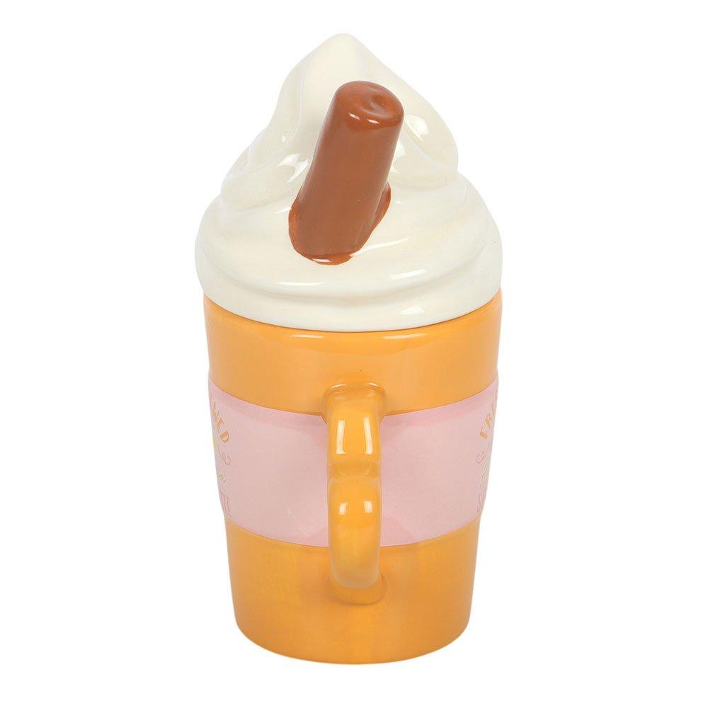 Orange - Something Different - Fresh Brewed Pumpkin Spice Latte Lidded Mug - 4