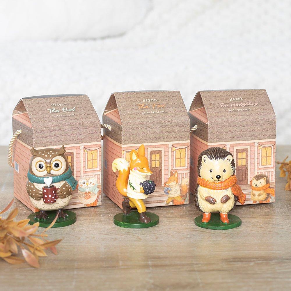 Brown - Something Different - Hazel Hedgehog Ornament - 5