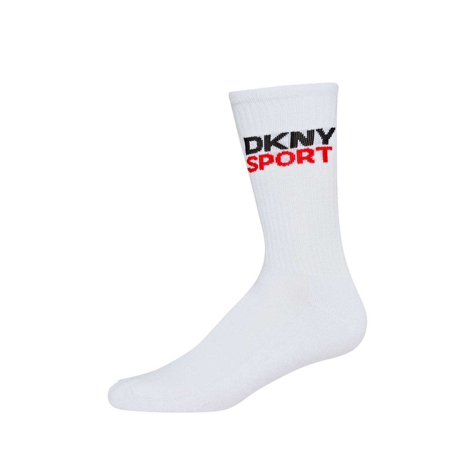 Bianco - DKNY - 3 pack Mens Sport Socks Dogwood - 4