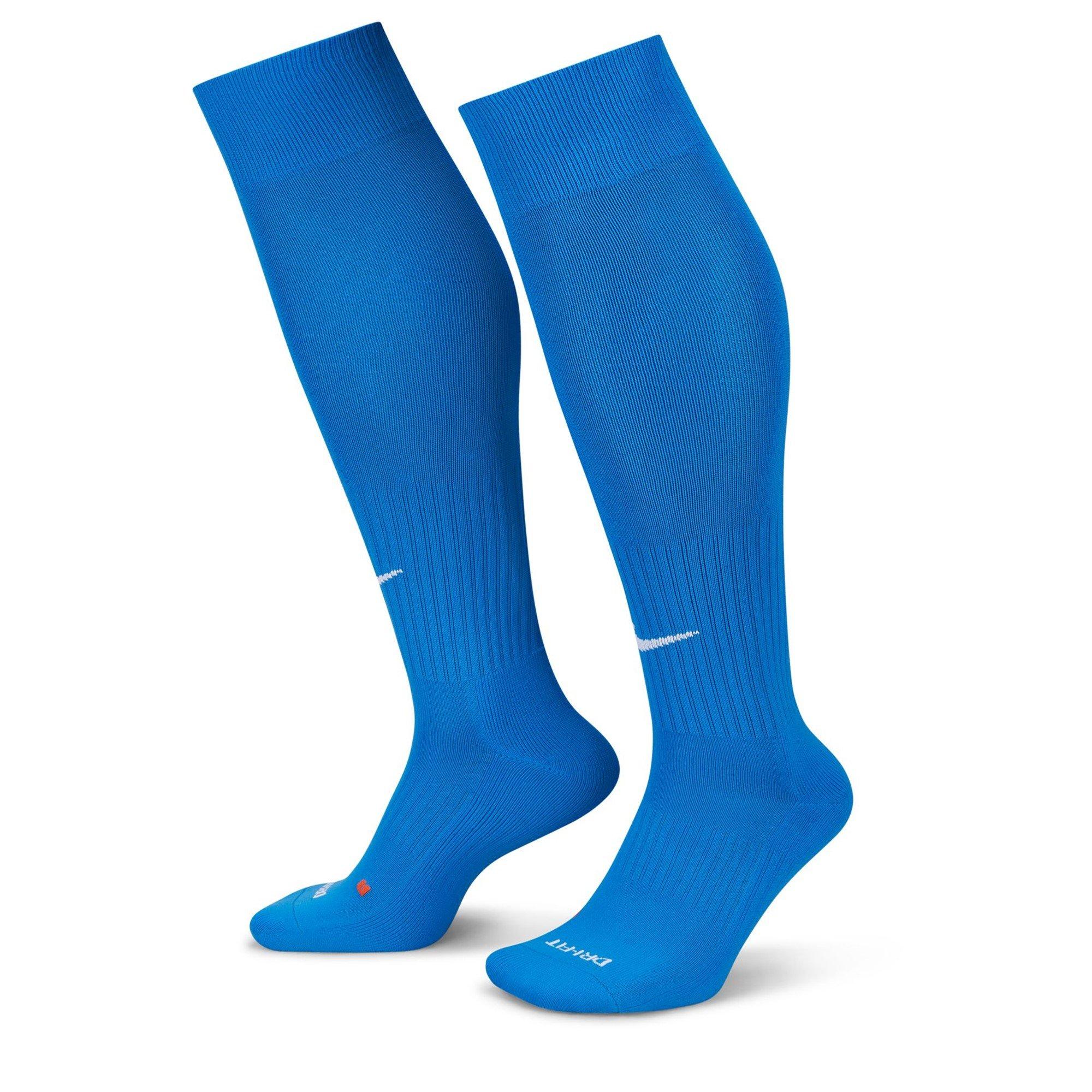 Bleu/Blanc - Nike - Classic II Football Socks - 1