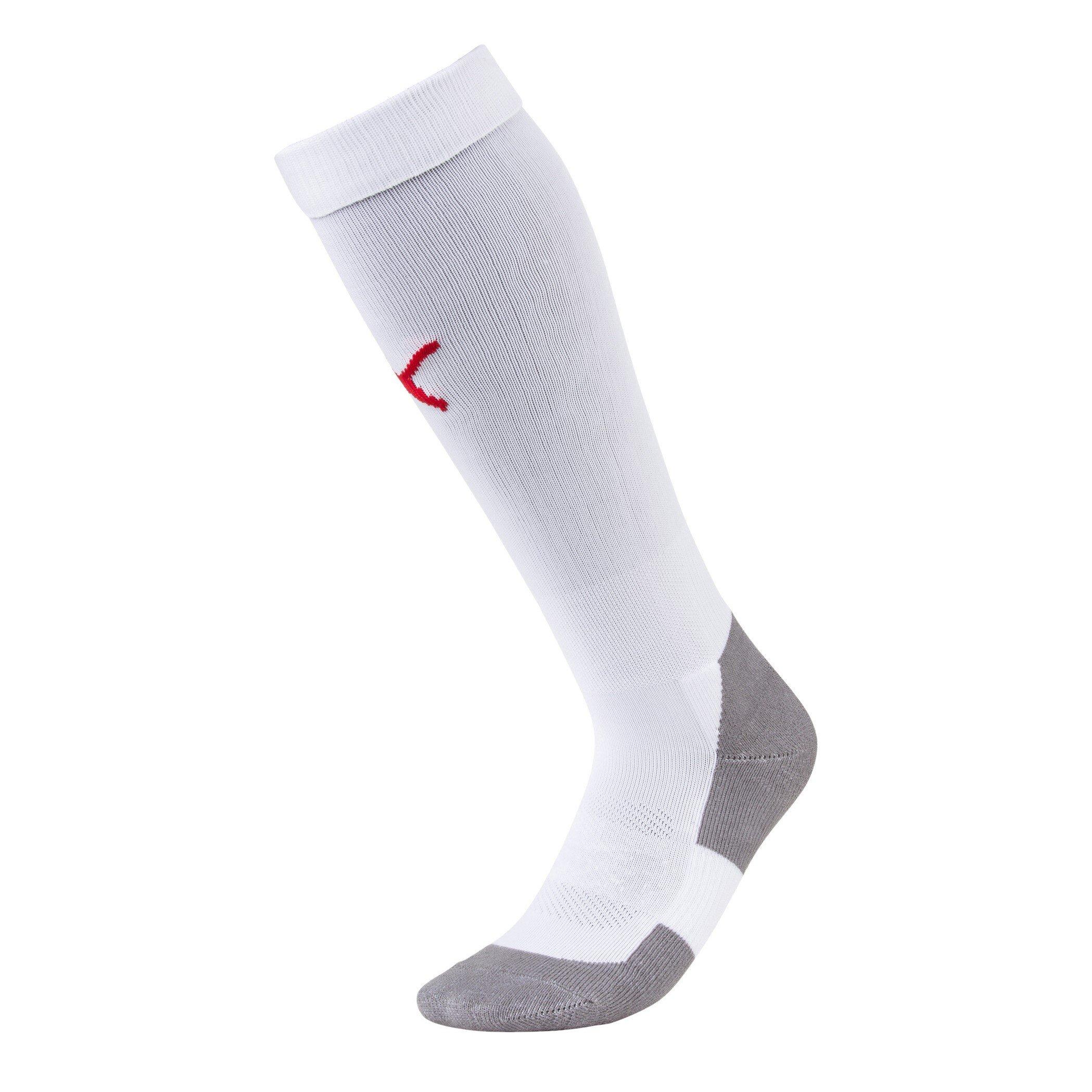 Puma Men's Team Liga Socks Core - White Red - 2H-5