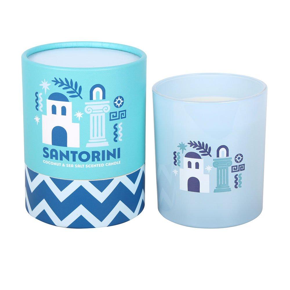 White - Something Different - Santorini Coconut & Sea Salt Scented Candle - 2