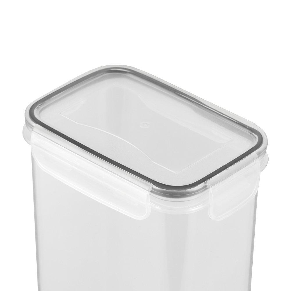 Clear - LIFE IDEAS - 2x 8pcs Kitchen Storage Containers - 7