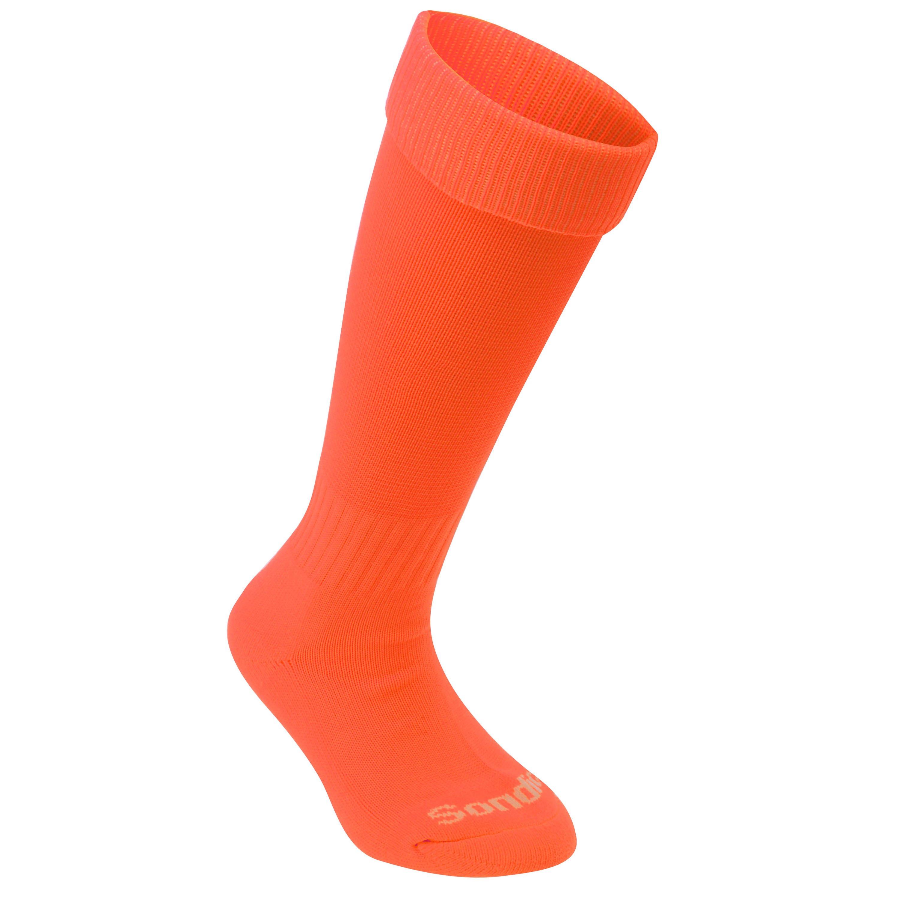 Sondico  Kids Football Socks Childrens - Fluo Orange - Chd C8-C13