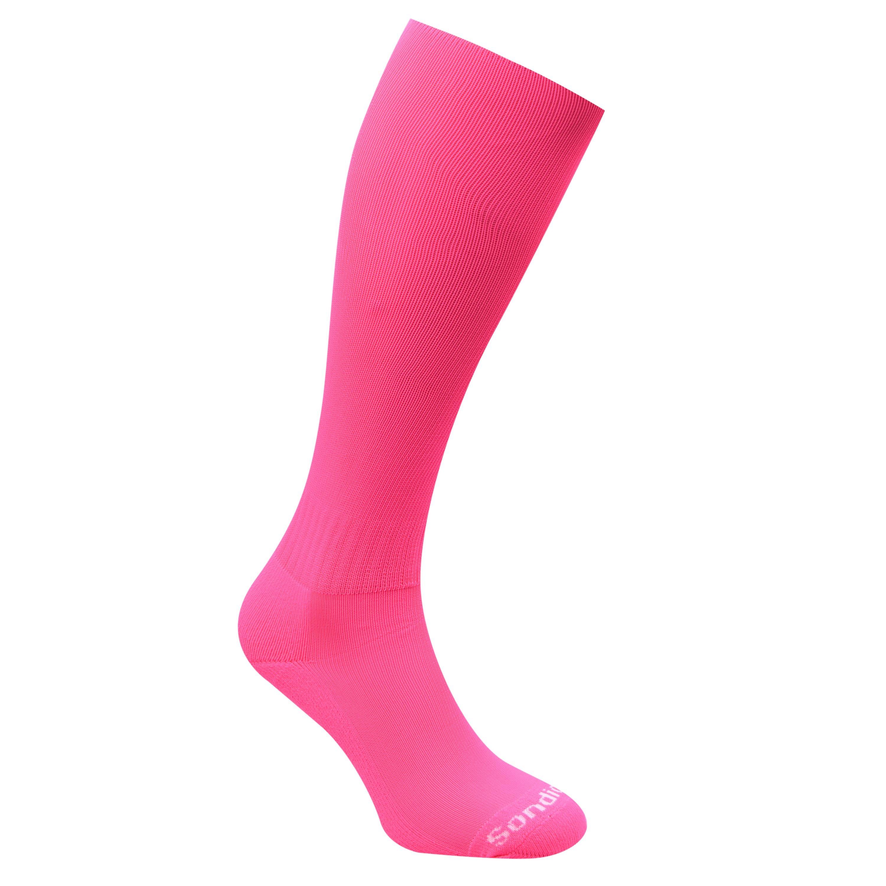 Sondico Men's Football Socks - Fluo Pink - Mens 7-11