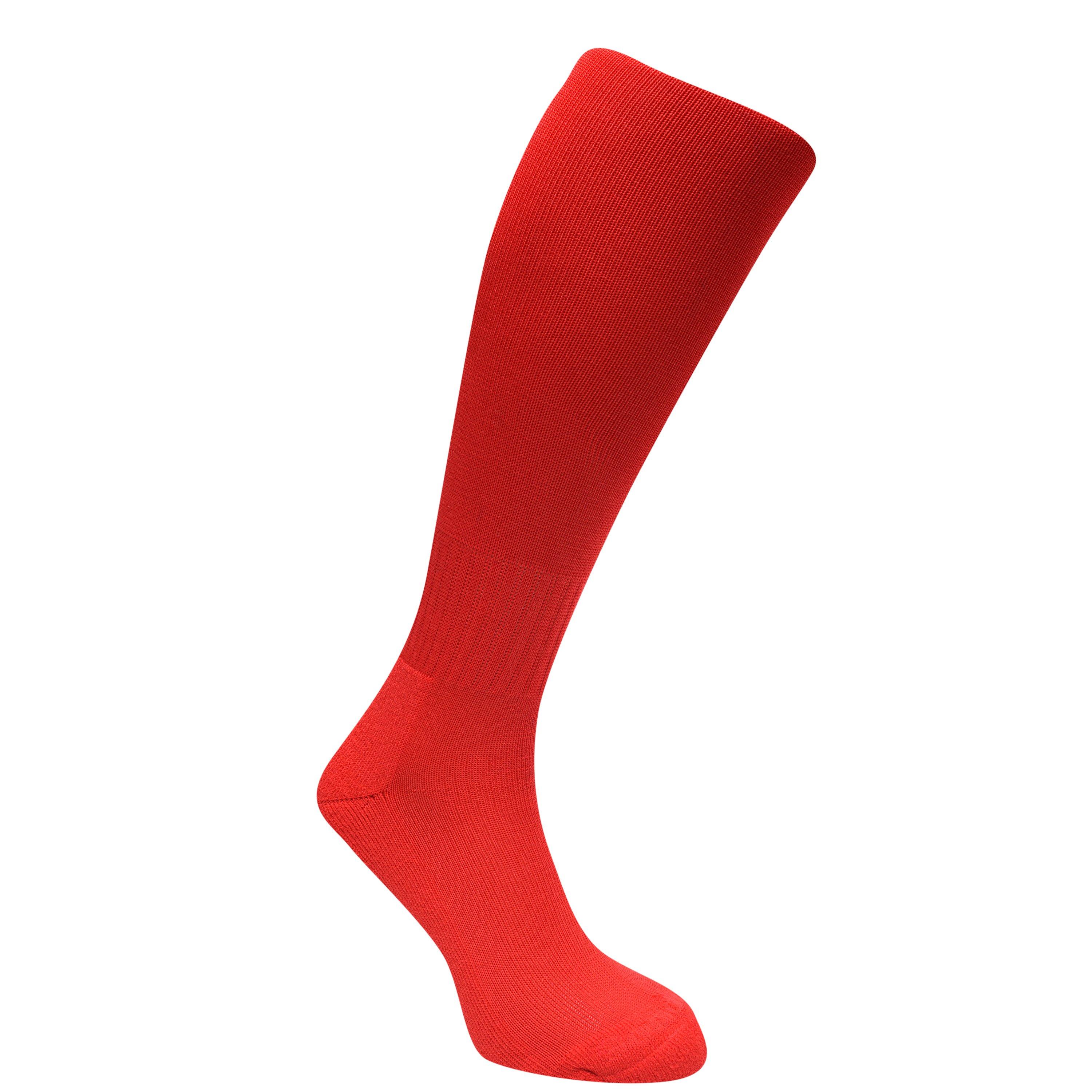 Sondico Men's Football Socks - Red - Mens 7-11