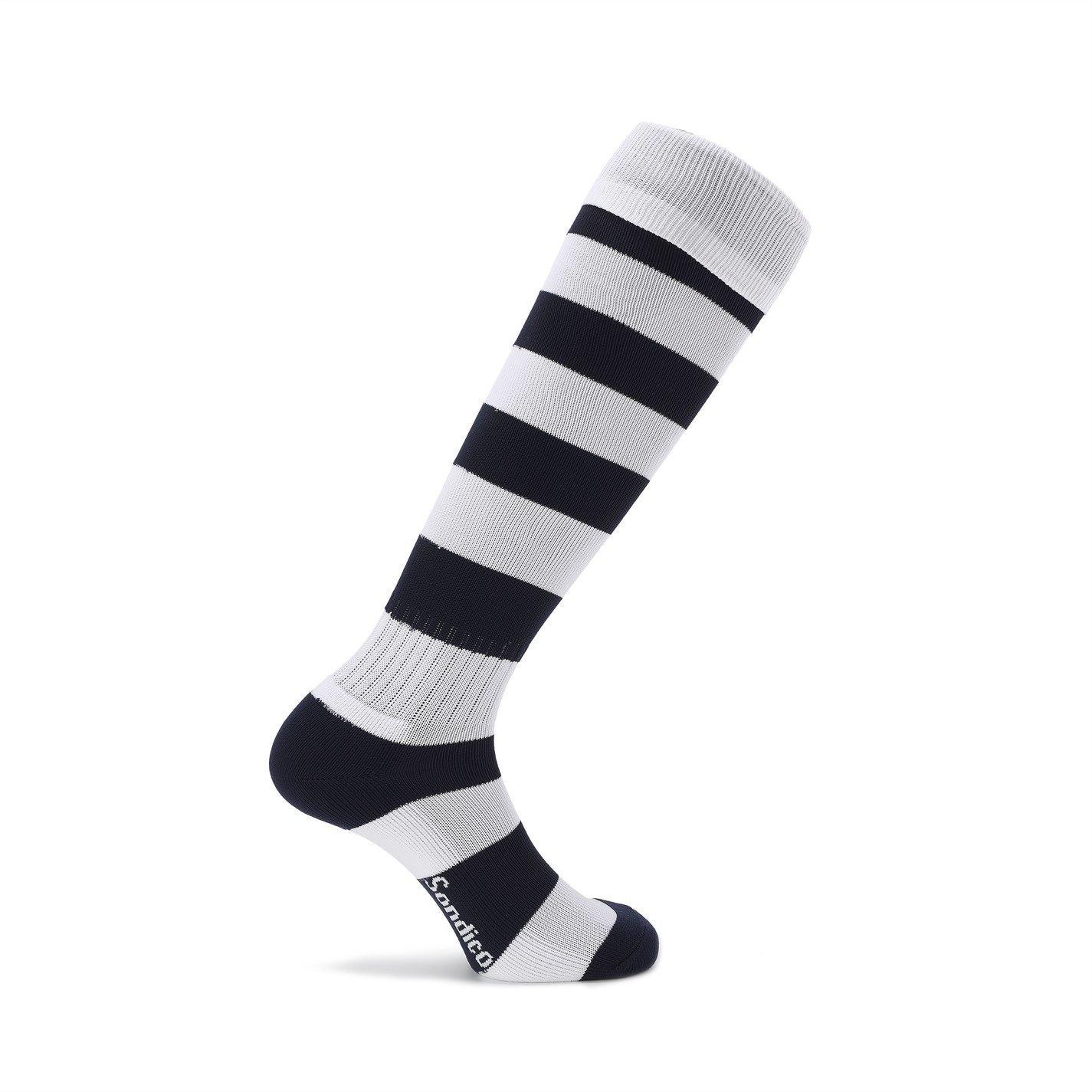 Sondico Men's Football Socks - Navy/White - Mens 7-11