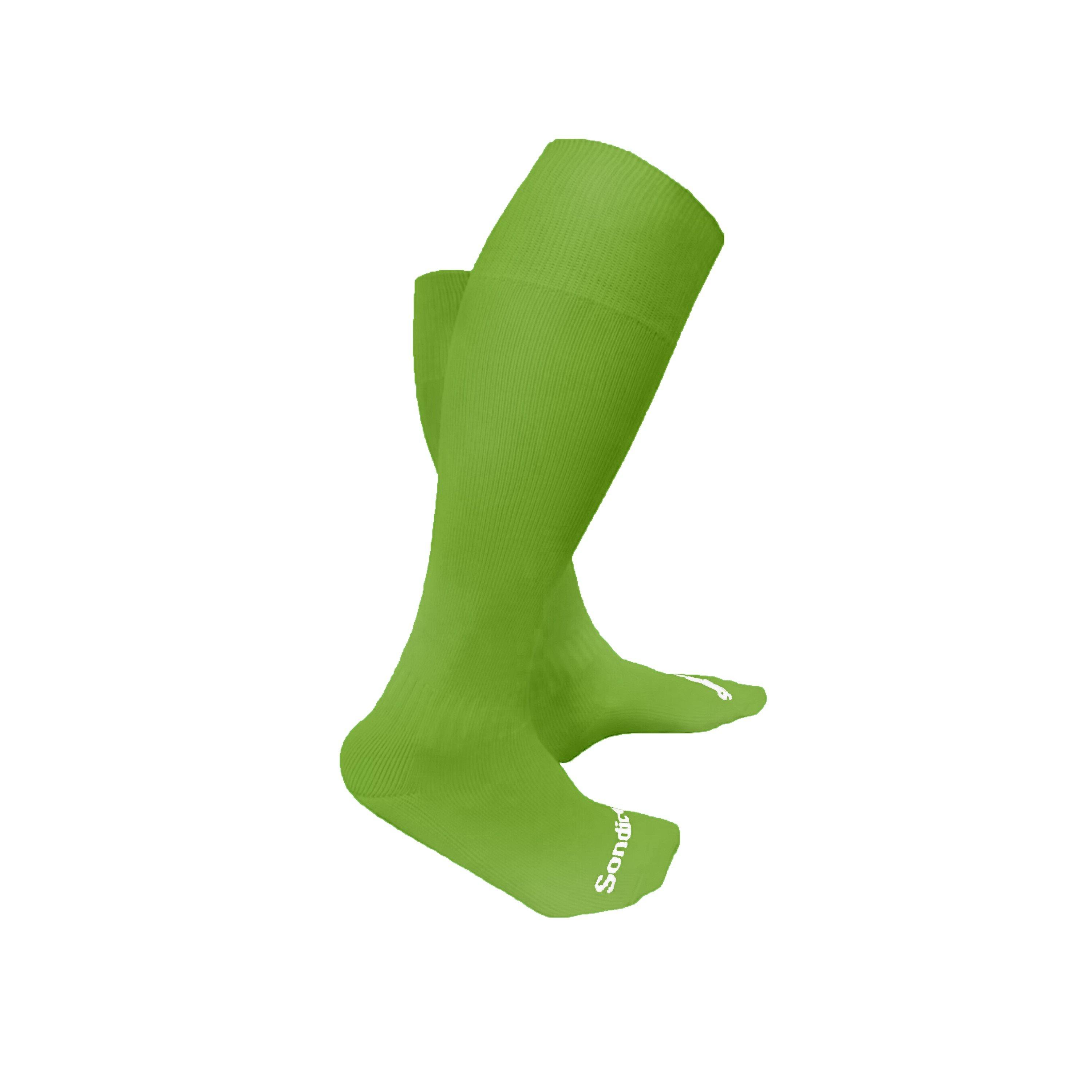 Sondico Men's Lime Football Socks Plus Size - 12+ - Image 3