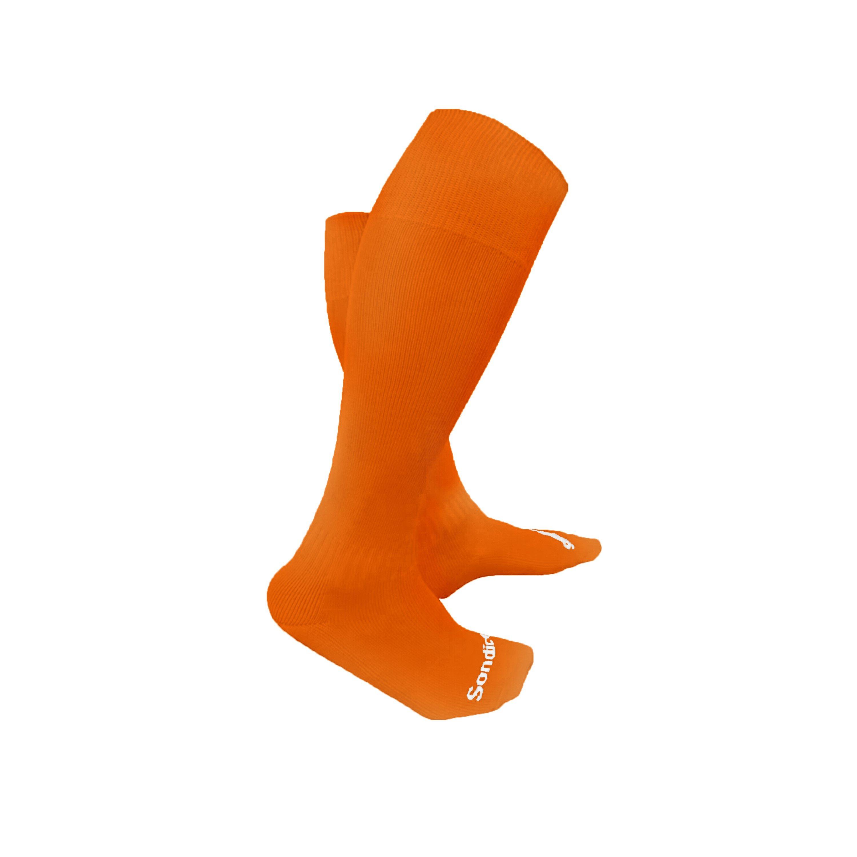 Sondico Men's Football Socks Plus Size - Burnt Orange - Mens 12+