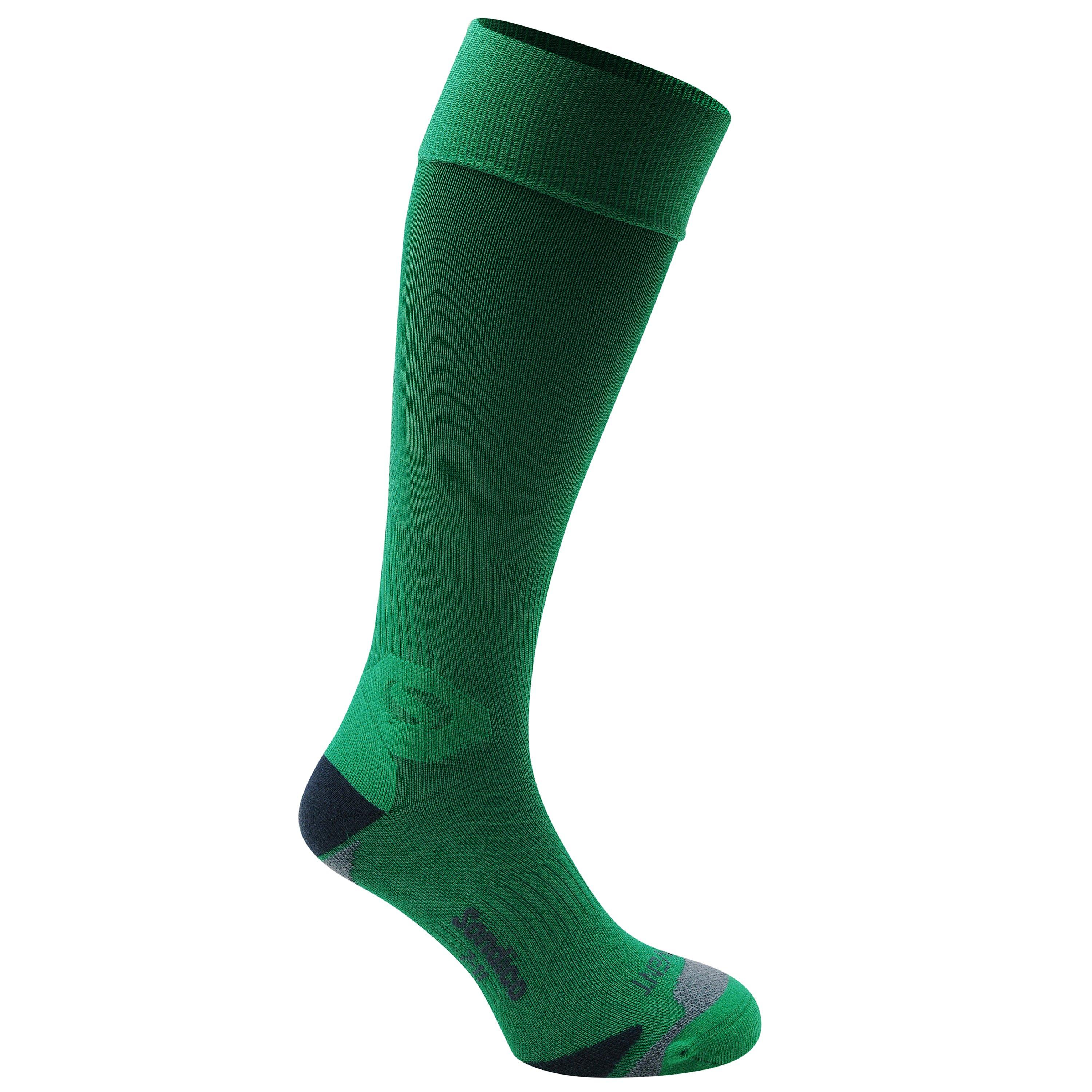Sondico Men's Elite Football Socks - Green - Mens 7-11