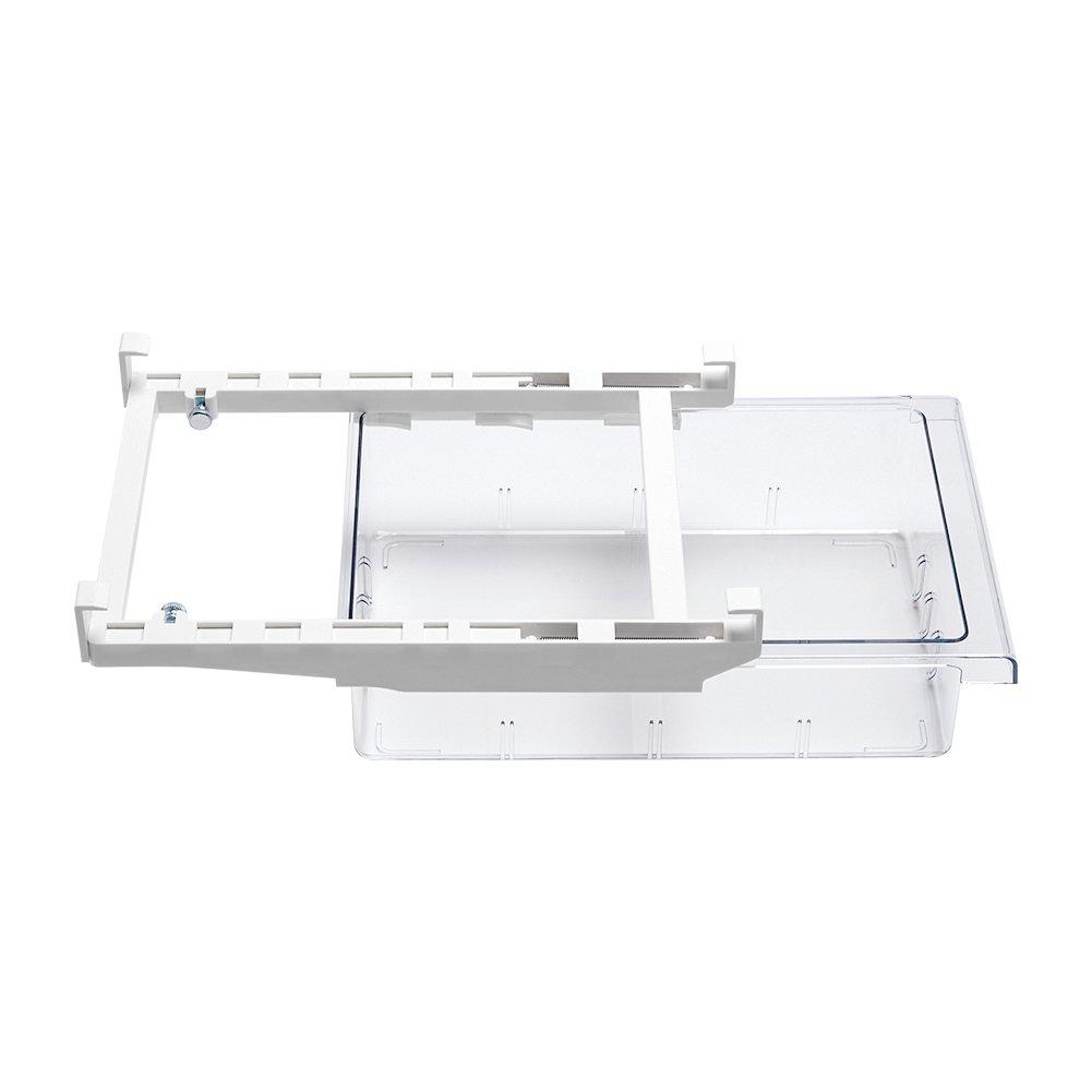 Clear - LIFE IDEAS - 2pcs Pull Out Fridge Drawer Organiser - 7