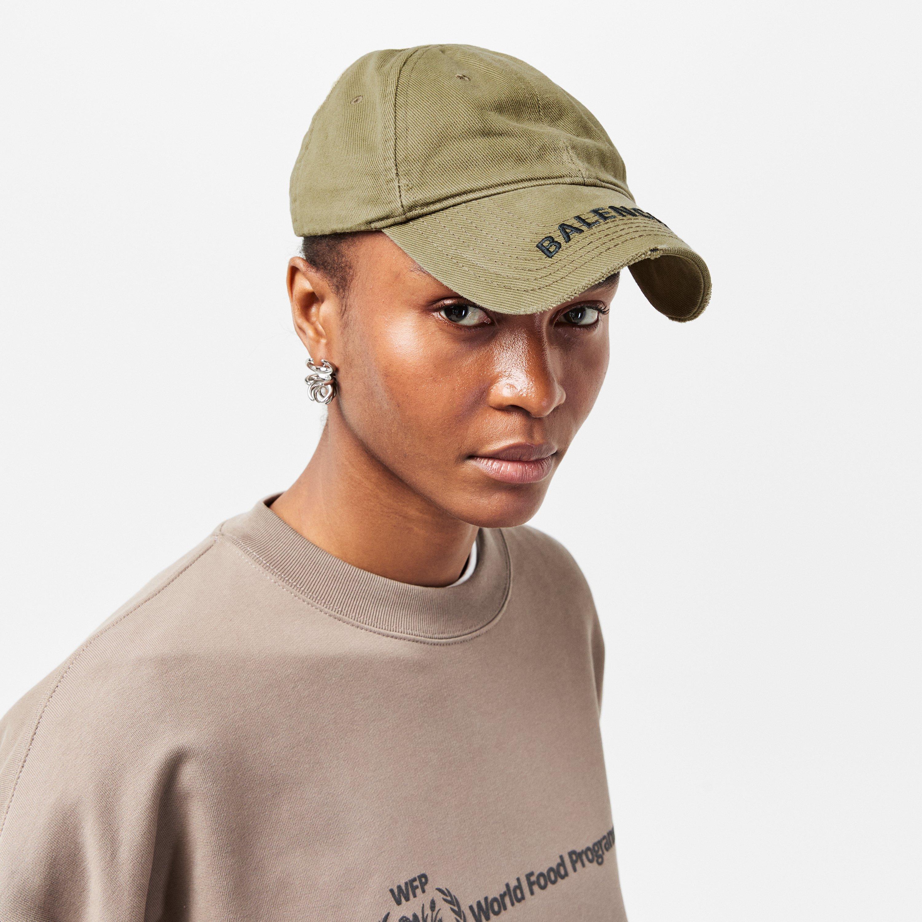 Khaki/Black W - Balenciaga - Men's Baseball Cap - 3
