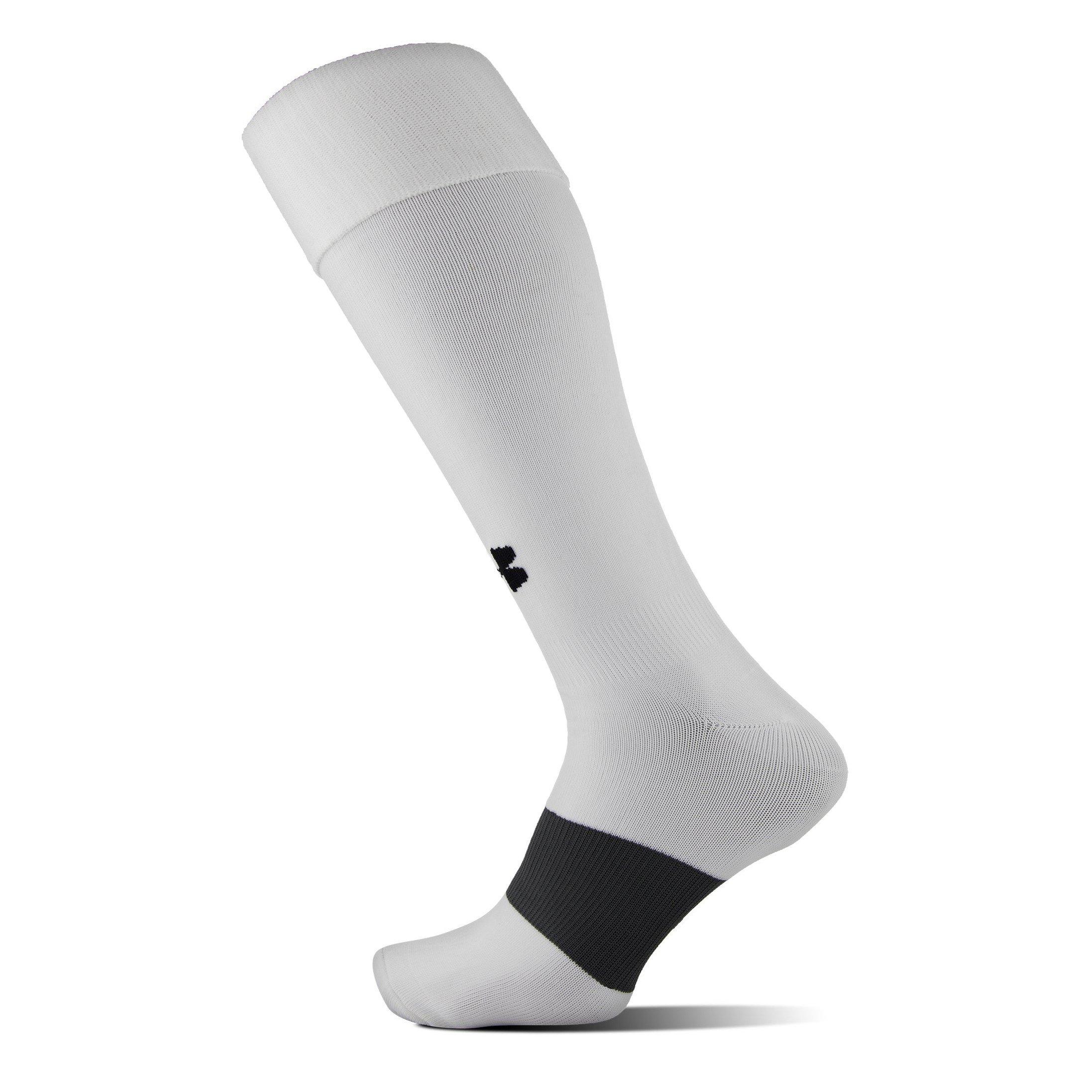 Wit/Zwart - Under Armour - Under Soccer Solid OTC Socks - 2