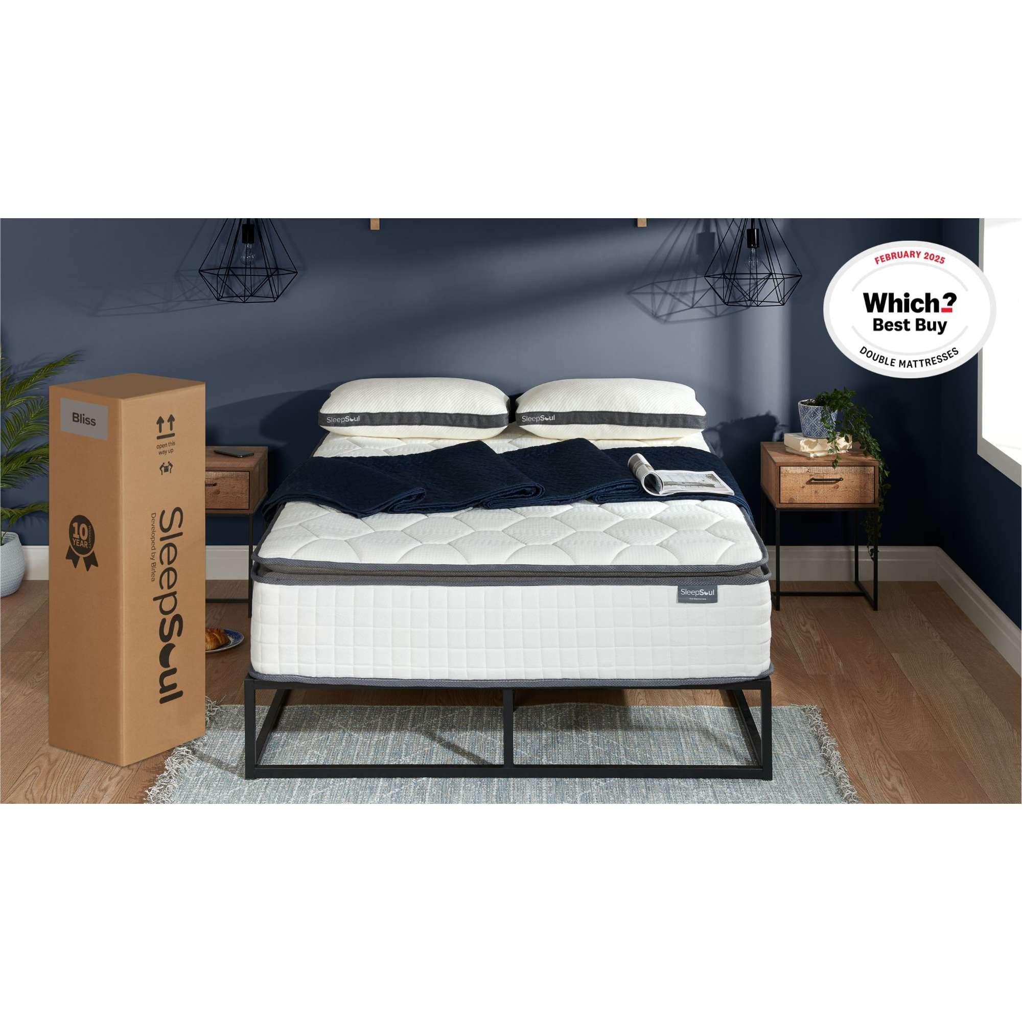 White - SleepSoul - Bliss Mattress - 2