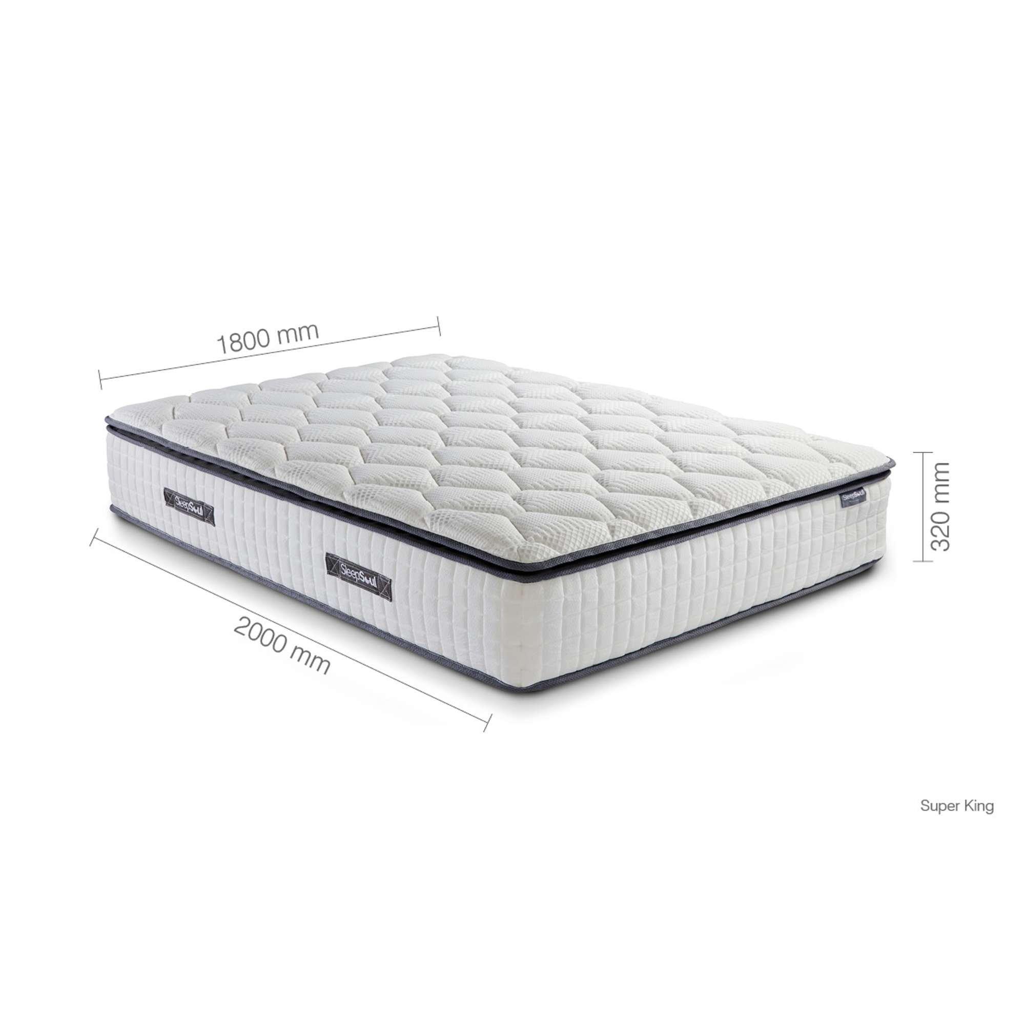 White - SleepSoul - Bliss Mattress - 11