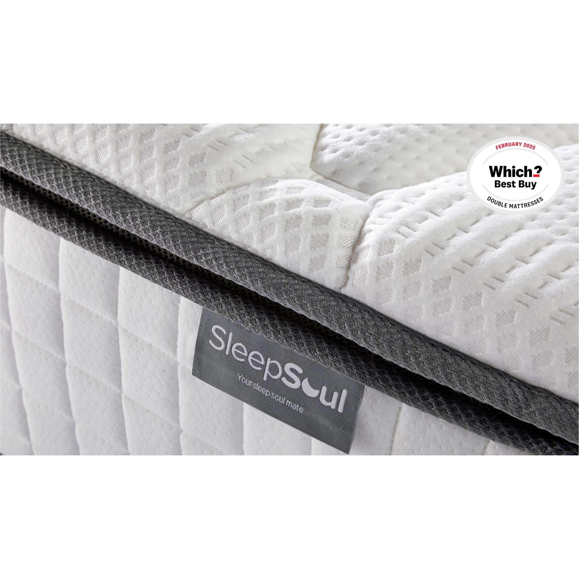 White - SleepSoul - Bliss Mattress - 4