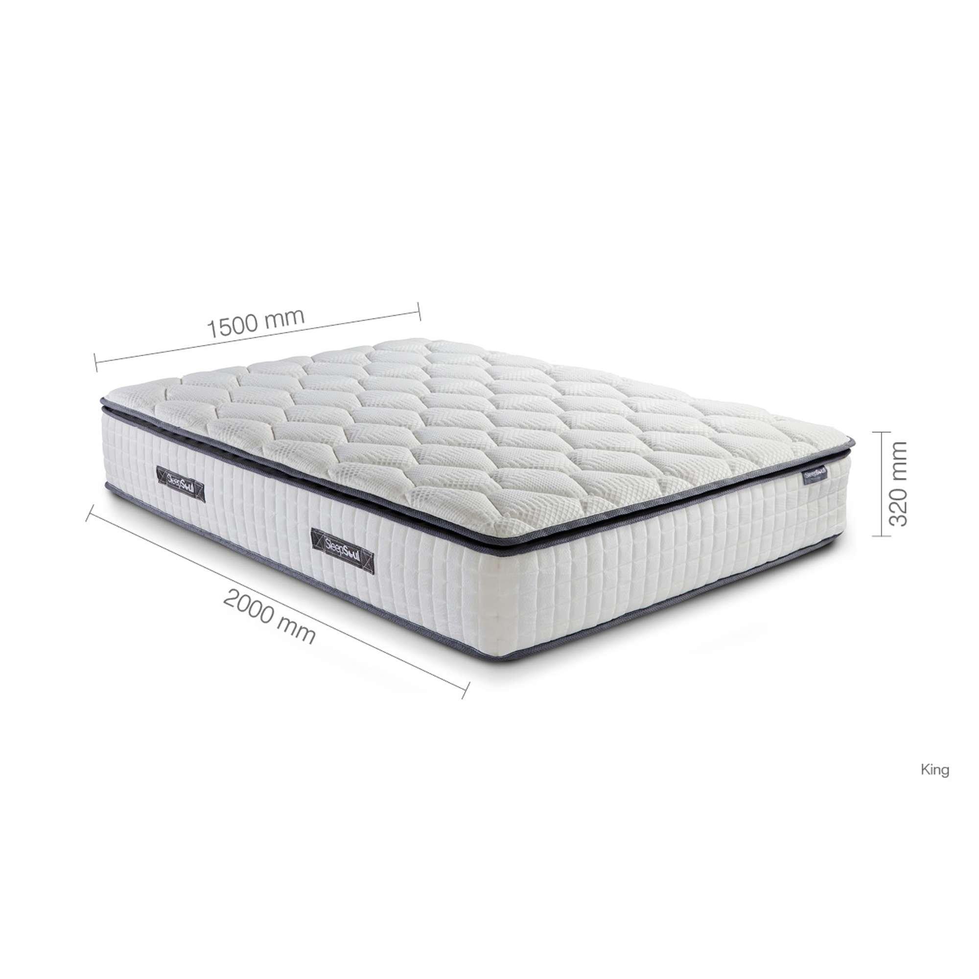 White - SleepSoul - Bliss Mattress - 8