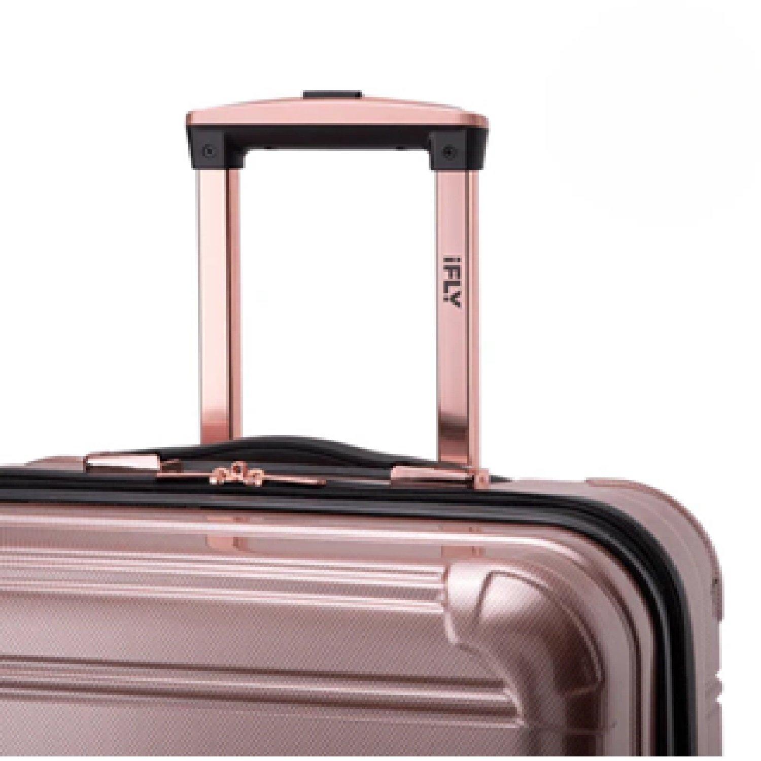 Rose Gold - i-Fly - IFLY Luggage Set Hardside Spinner Upright - Large - 3