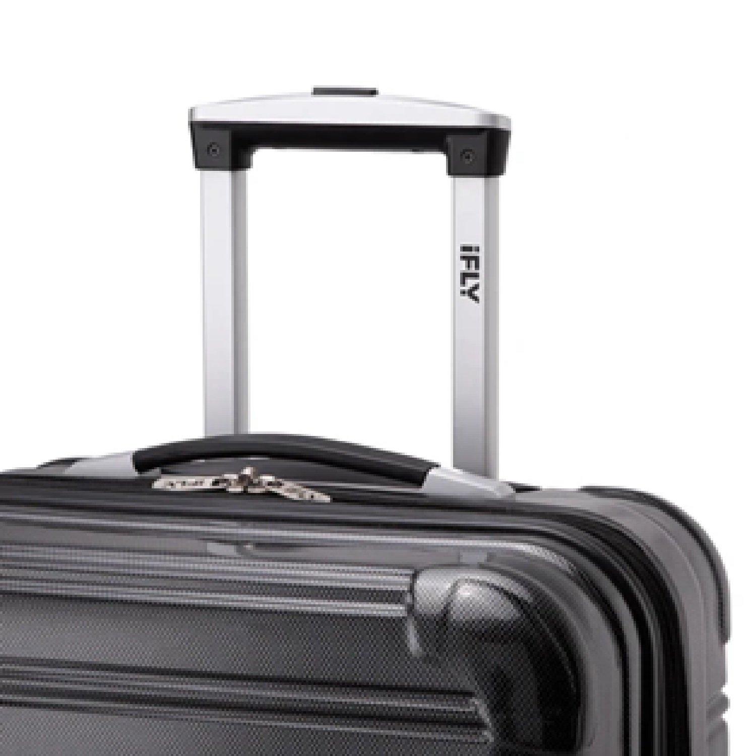 Black - i-Fly - IFLY Luggage Set Hardside Spinner  - Medium - 3