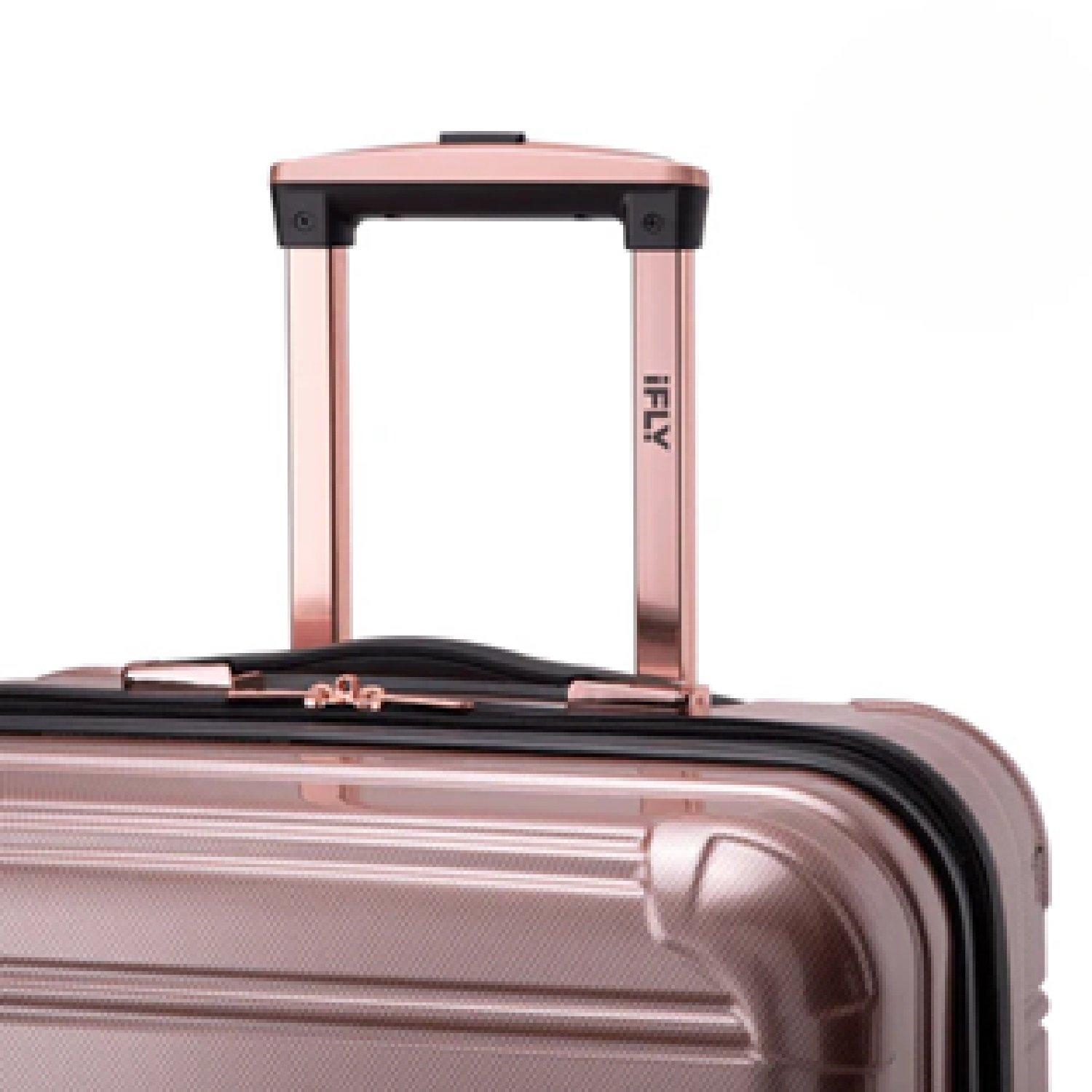 Rose Gold - i-Fly - IFLY Luggage Set Hardside Spinner  - Medium - 3