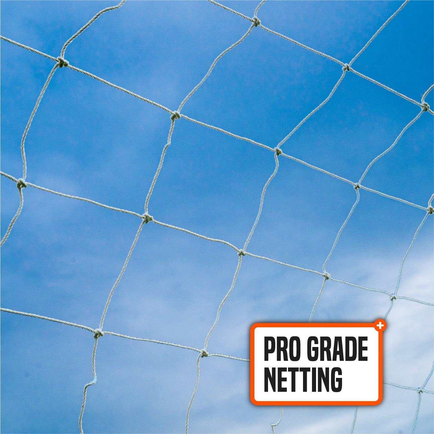 White - Football Flick - Football Flick Urban UPVC Goal 6 x 4 - 9