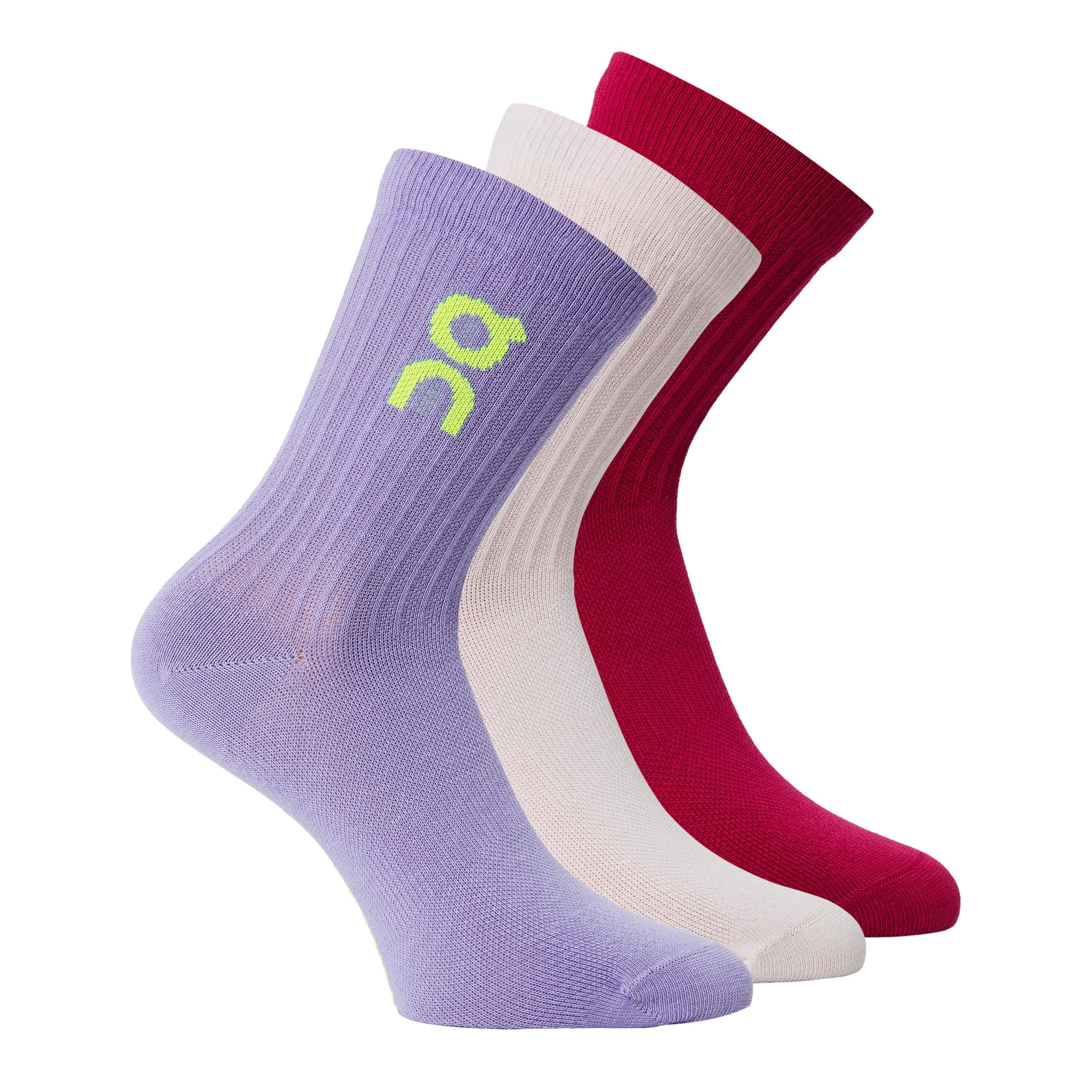 PINK AND OTHER - On - ACC LOGO SOCKS HIGH - 1