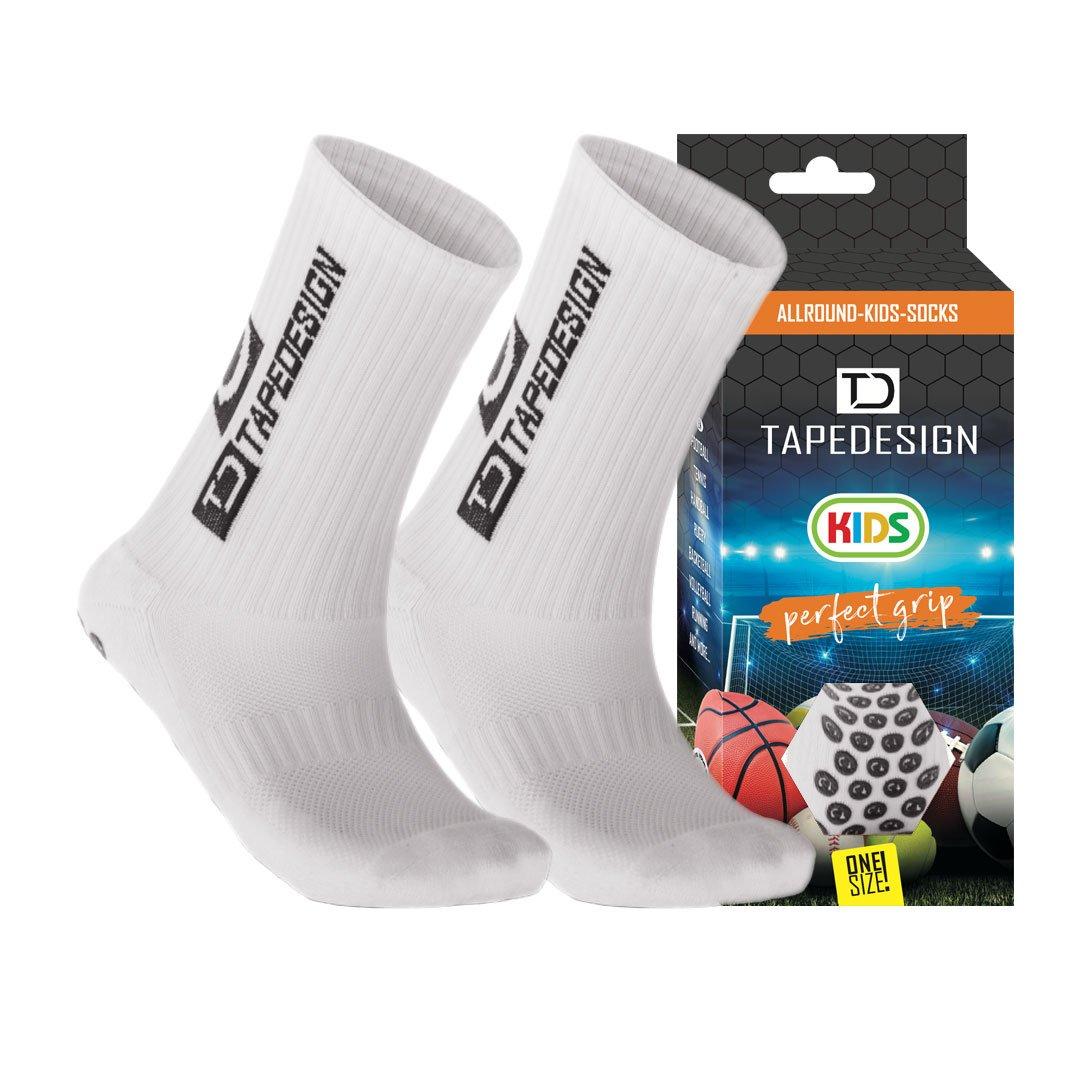 Wit - TapeDesign - Classic Grip Socks Juniors - 5