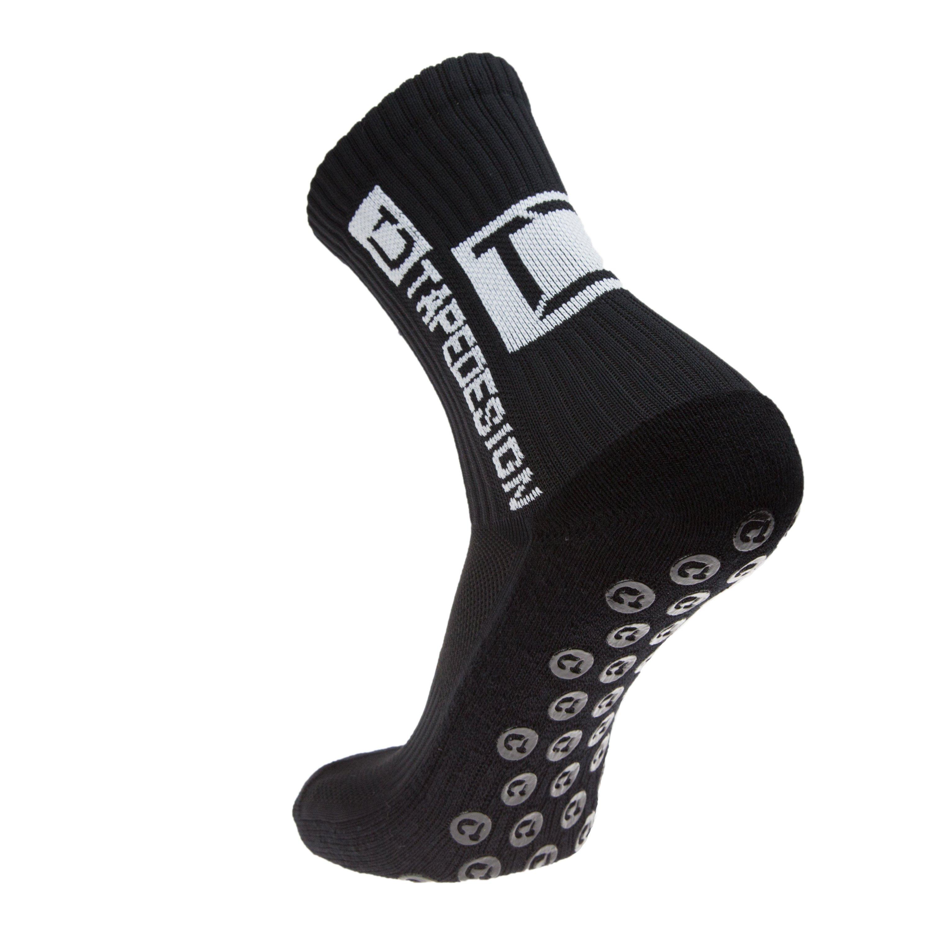 Crna - TapeDesign - Classic Grip Socks Juniors - 2