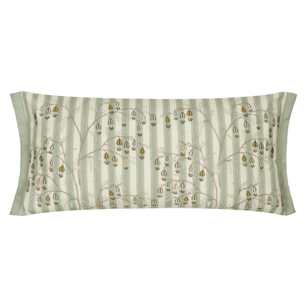 Sage - Sanderson - Chinese Lanterns Embroidered Feather Filled Cushio - 1