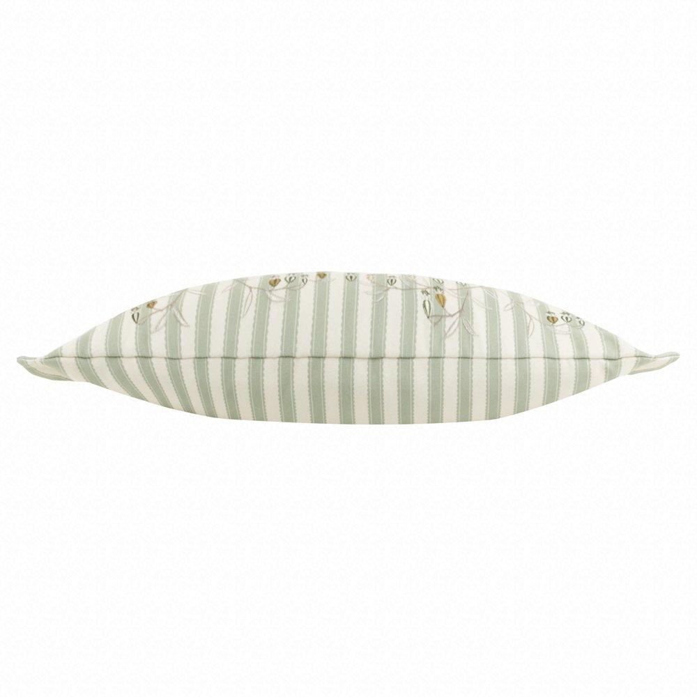 Sage - Sanderson - Chinese Lanterns Embroidered Feather Filled Cushio - 3