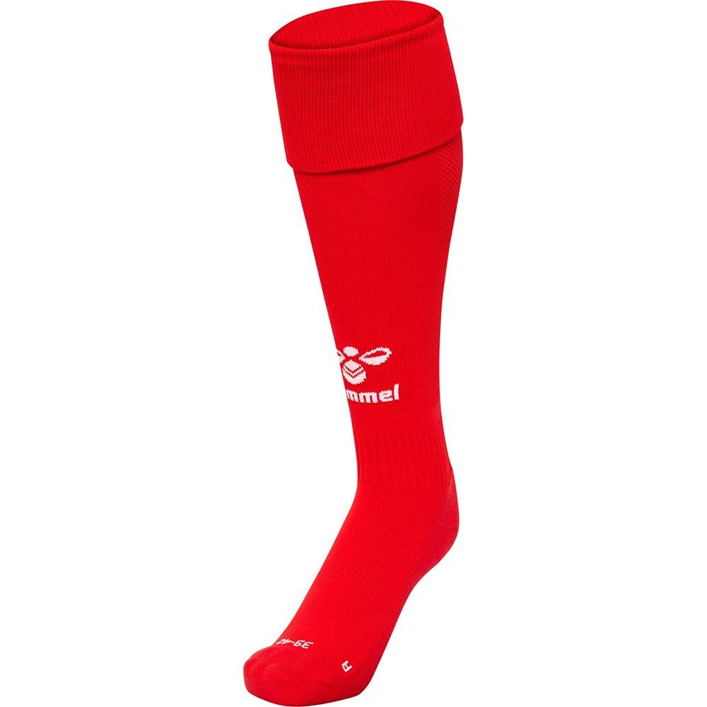 Hummel  Football Socks - Red/White - 39-42/6-8