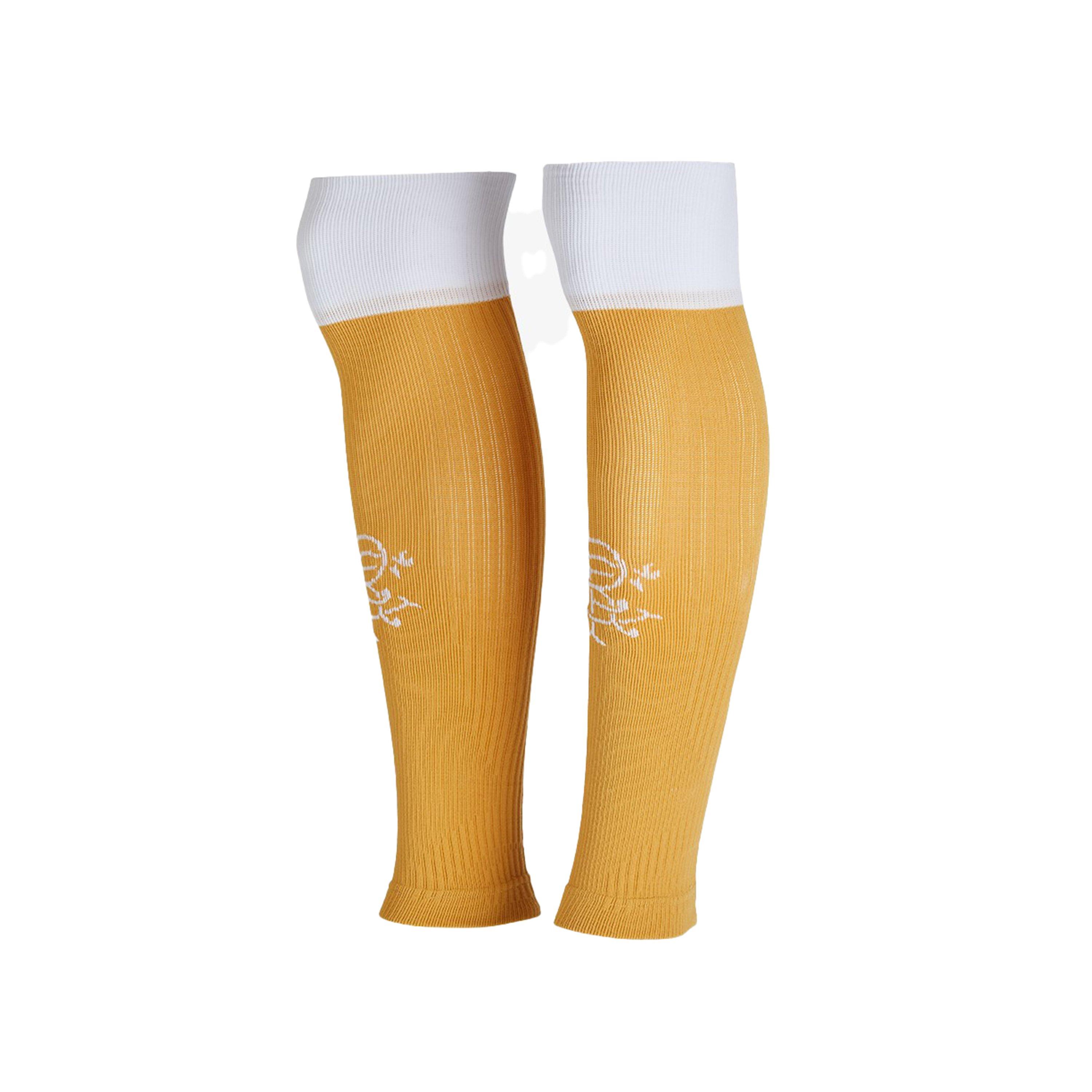 Gold - Castore - Rangers Pro Third Goal Keeper Socks Mens