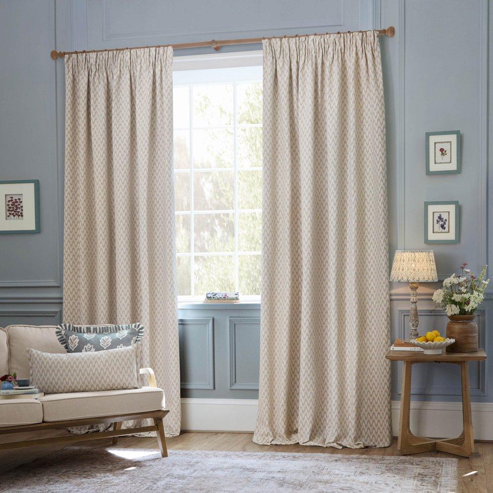 Linen - Sanderson - Hutton Woven Jacquard Feather Filled Cushion - 5