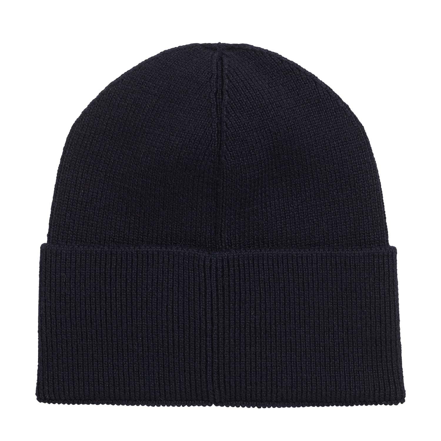 Navy - Boss x Russell Athletic - Floley Beanie Hat - 2