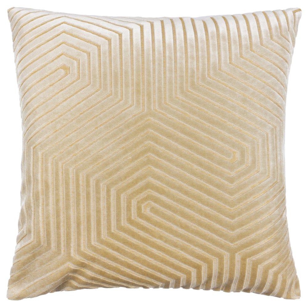 Paoletti Evoke Cut Velvet Fibre Filled Cushion