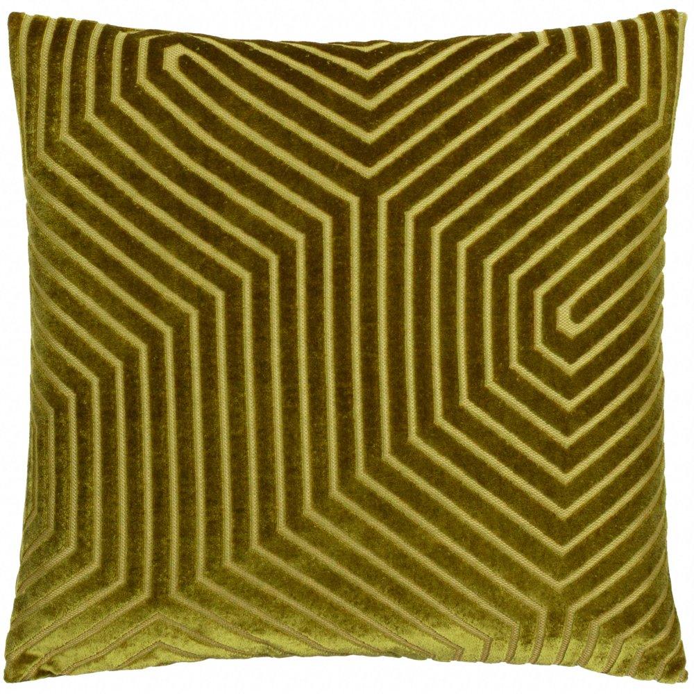 Evoke Cut Velvet Fibre Filled Cushion