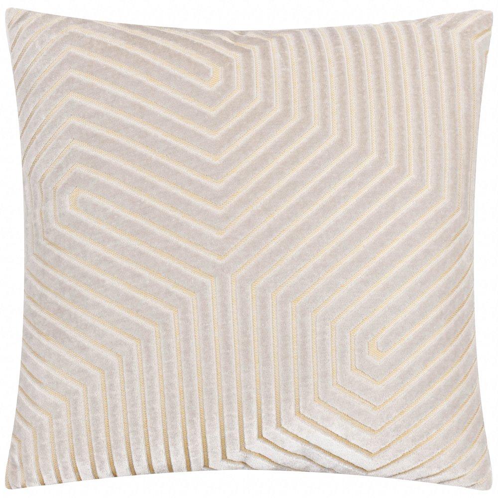Evoke Cut Velvet Fibre Filled Cushion